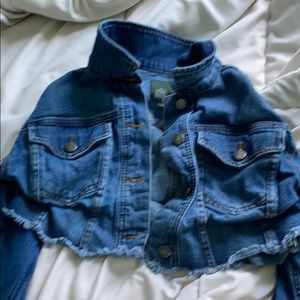A jean jacket